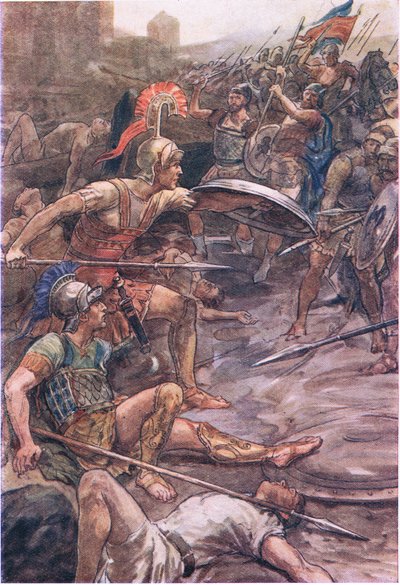 Epaminondas defending Pelopidas by William Rainey